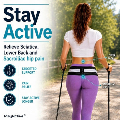 Sacroiliac Support Belt for Lower Back and Hips
